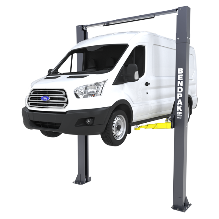 BendPak 10APX-181 10,000‐lb. Capacity / Adaptable Clearfloor / Adjustable Width / HIGH-RISE / 181" O.A. Height