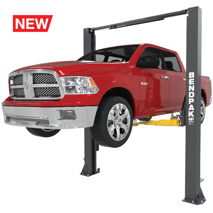 BendPak 10APX 10,000‐lb. Capacity / Adaptable Clearfloor / Adjustable Width / Screw Pads / HIGH-RISE / 157" O.A. Height