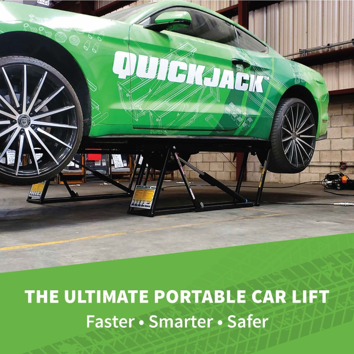 QUICKJACK 5000TL 5,000 LB. CAPACITY PORTABLE CAR LIFT