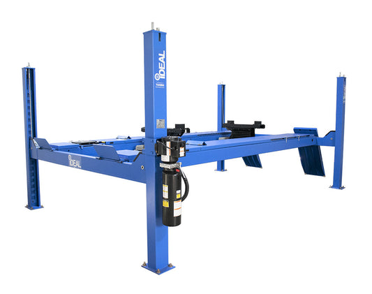 IDEAL FP14KAC-X 14,000 LB CABLE DRIVEN CLOSED FRONT 4 POST ALIGNMENT LIFT