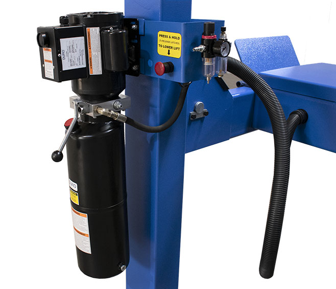 IDEAL FP14KAC-X 14,000 LB CABLE DRIVEN CLOSED FRONT 4 POST ALIGNMENT LIFT