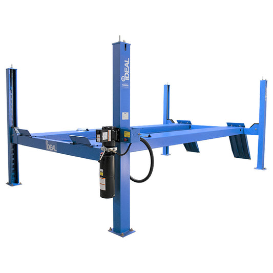 IDEAL FP14KC-X 14,000 LB CLOSED FRONT, CABLE DRIVEN 4 POST SERVICE LIFT