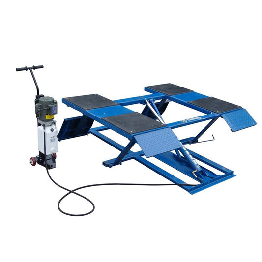 TUXEDO LR-26-PAD 6,000 LB LOW-RISE SCISSOR LIFT