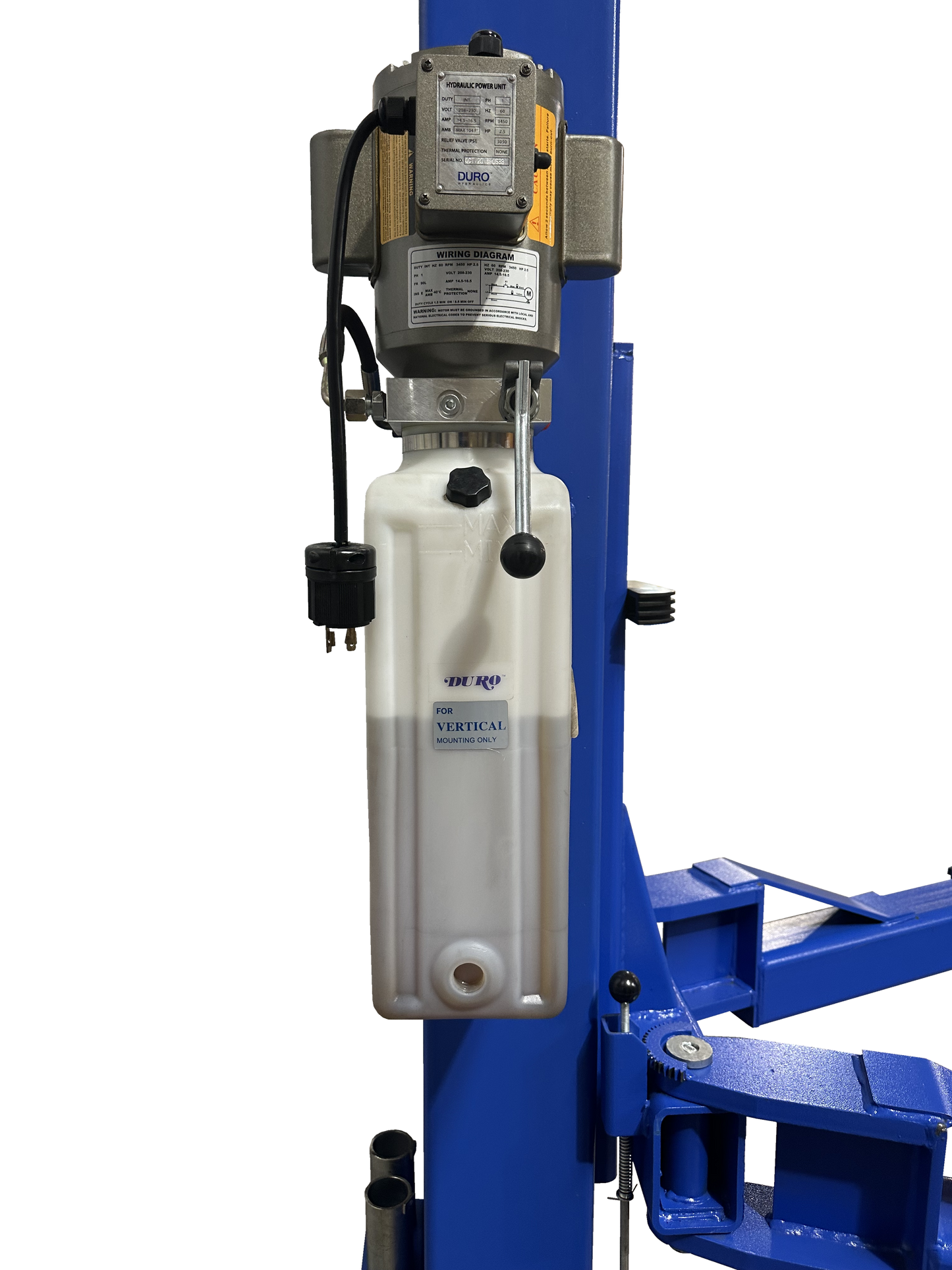 TUXEDO TP12KFX 12,000 LB 2-Post Floor Plate