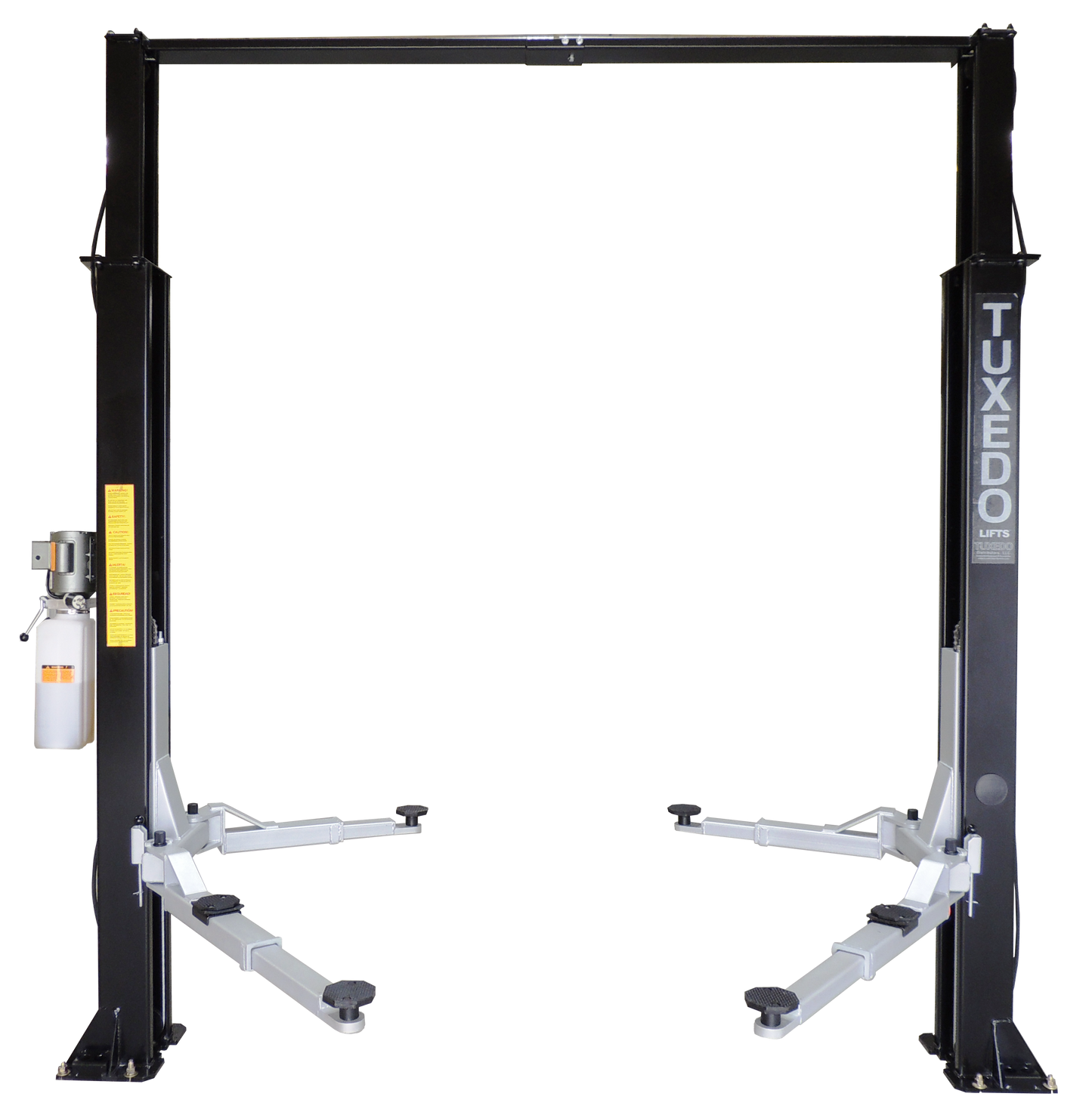 TUXEDO - TP9KAC-TUX 9,000 LB. 2-Post Clear Floor