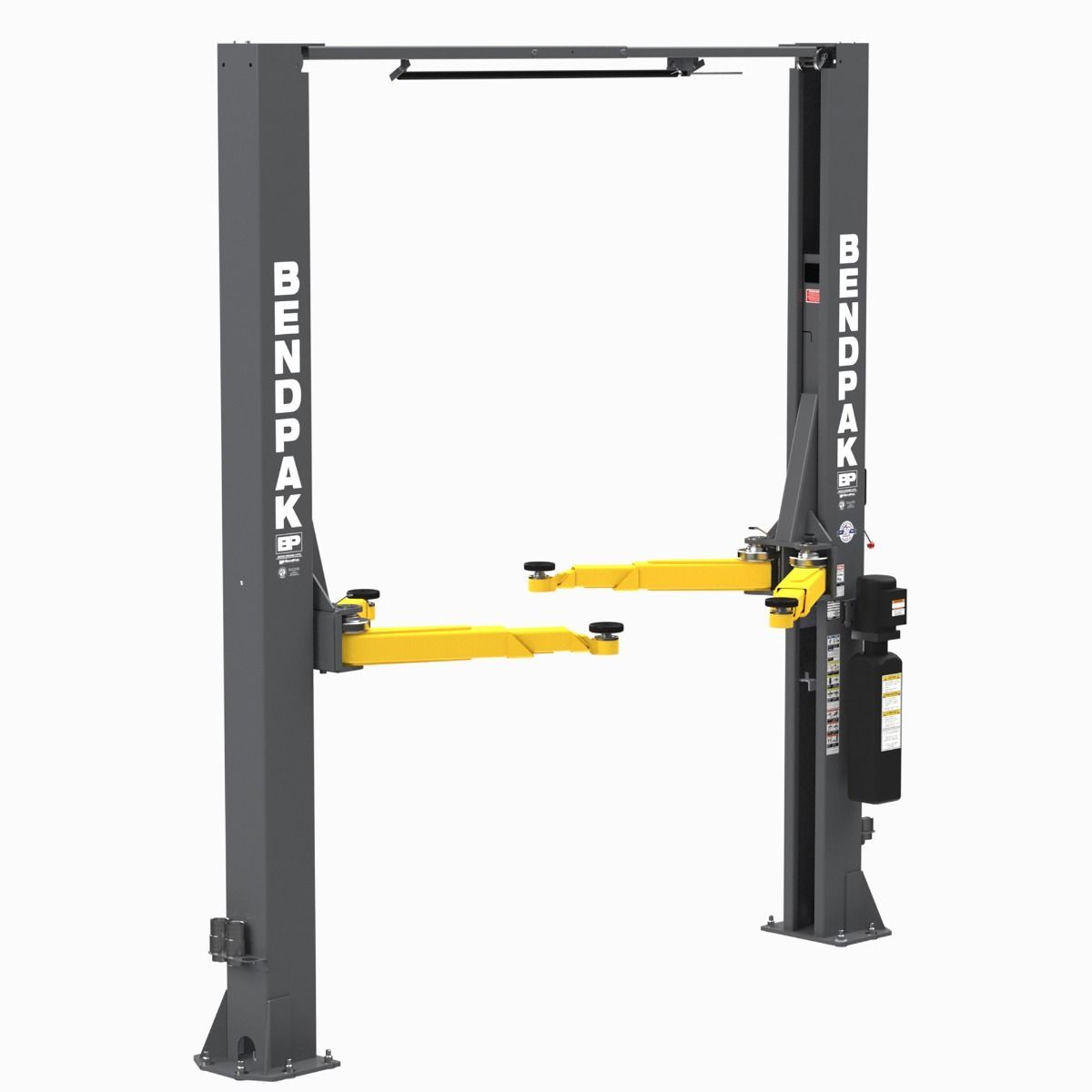 BendPak 10APX-181 10,000‐lb. Capacity / Adaptable Clearfloor / Adjustable Width / HIGH-RISE / 181" O.A. Height