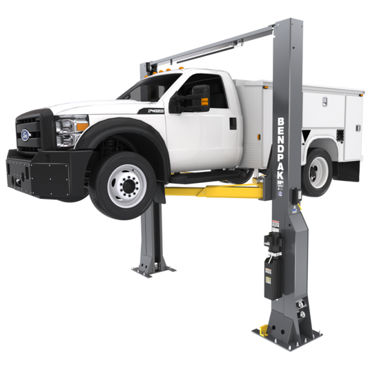 BendPak 20AP 20,000-lb. Capacity / Adaptable Clearfloor / High-Rise / Heavy-Duty Twin Post Lift / 169" O.A. Height