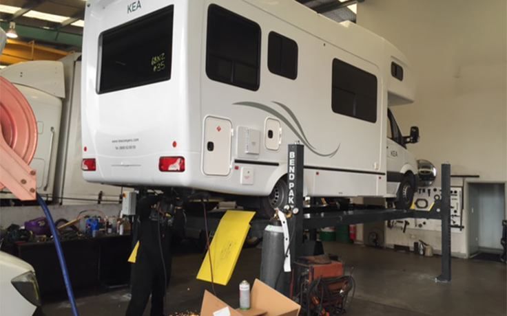 BENDPAK HD-14T 14,000-LB. CAPACITY TALL LIFT / 82" RISE CAR LIFT