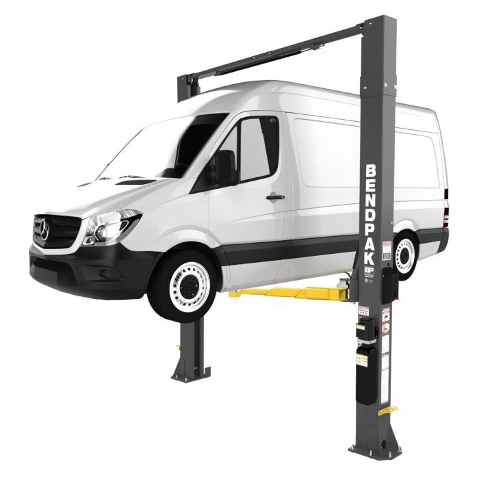 BendPak 10AP-168 10,000‐lb. Capacity / Adaptable Clearfloor / Adjustable Width / Screw Pads / 168” O.A. Height