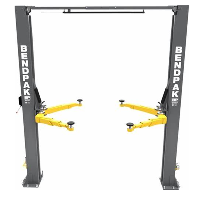 BendPak 10AP-168 10,000‐lb. Capacity / Adaptable Clearfloor / Adjustable Width / Screw Pads / 168” O.A. Height