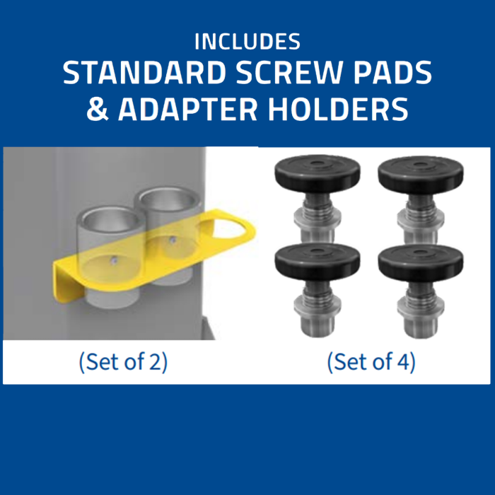 BendPak 10APX-181 10,000‐lb. Capacity / Adaptable Clearfloor / Adjustable Width / HIGH-RISE / 181" O.A. Height