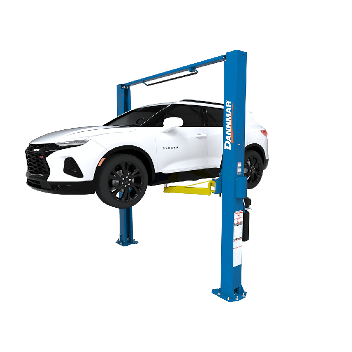 Dannmar D2-10C 10,000-lbs. Capacity Two-Post Lift / Symmetric / Includes Stackable Pads and Adapters / 145" O.A Height