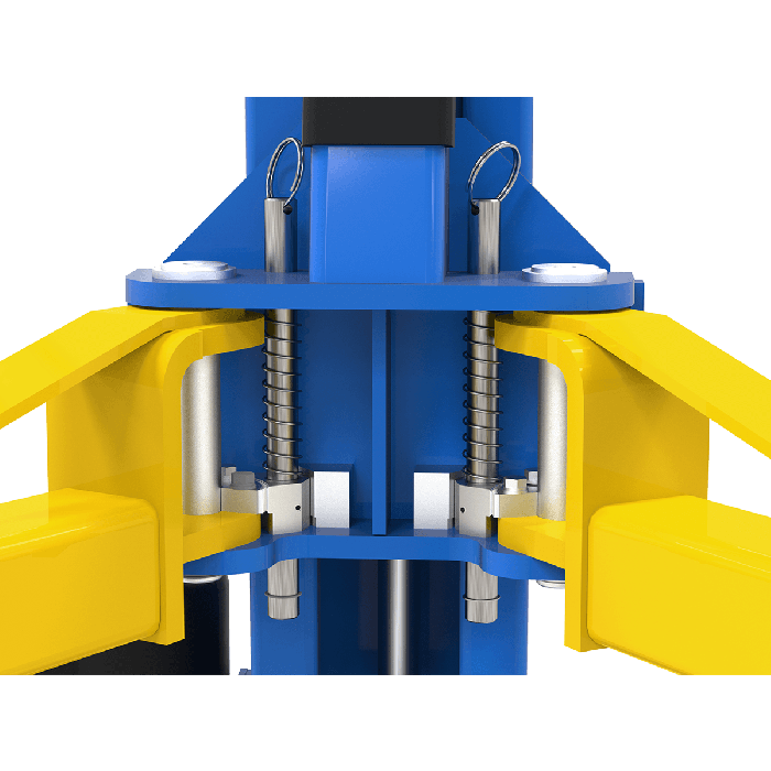 Dannmar D2-10C 10,000-lbs. Capacity Two-Post Lift / Symmetric / Includes Stackable Pads and Adapters / 145" O.A Height