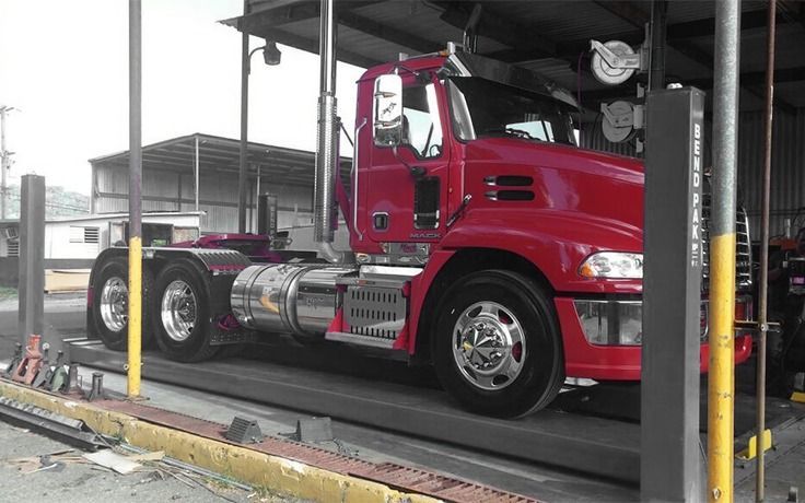 BENDPAK HDS-27X 27,000-LB. CAPACITY ALI CERTIFIED FOUR-POST EXTENDED LENGTH TRUCK LIFT