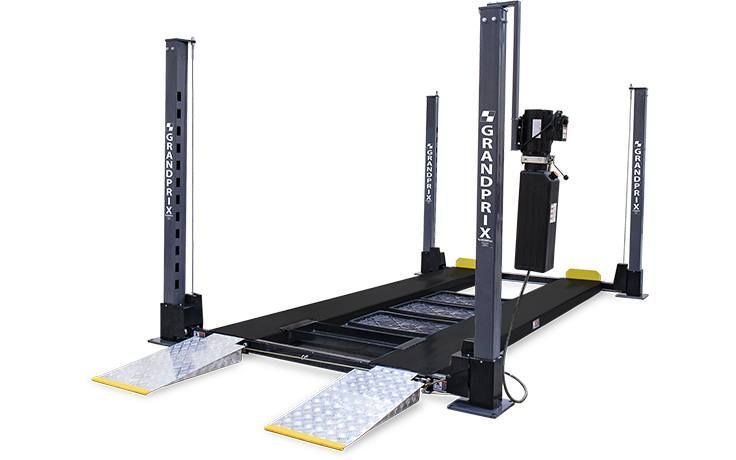 BENDPAK GP-9F GRANDPRIX SERIES 9,000 LB. ALI CERTIFIED 4-POST / INCLUDES CASTER KIT, DRIP TRAYS, MOBILE JACK TRAY, ALUMINUM RAMPS