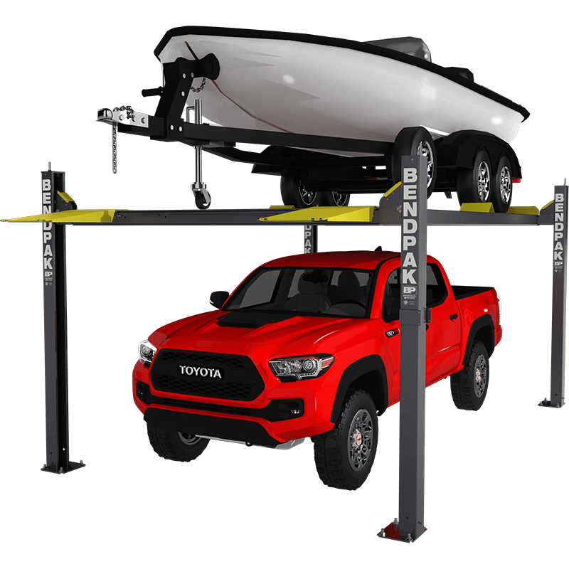 BENDPAK HD-7500BLX 7,500-LB. CAPACITY / VEHICLE AND BOAT STORAGE LIFT / 82" RISE