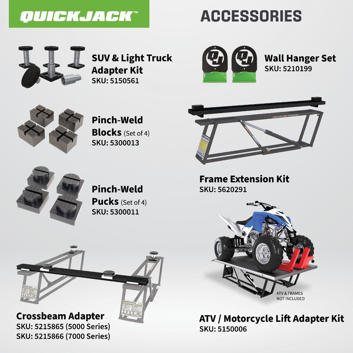 QUICKJACK 5000TLX 5,000 LB. CAPACITY EXTENDED PORTABLE CAR LIFT