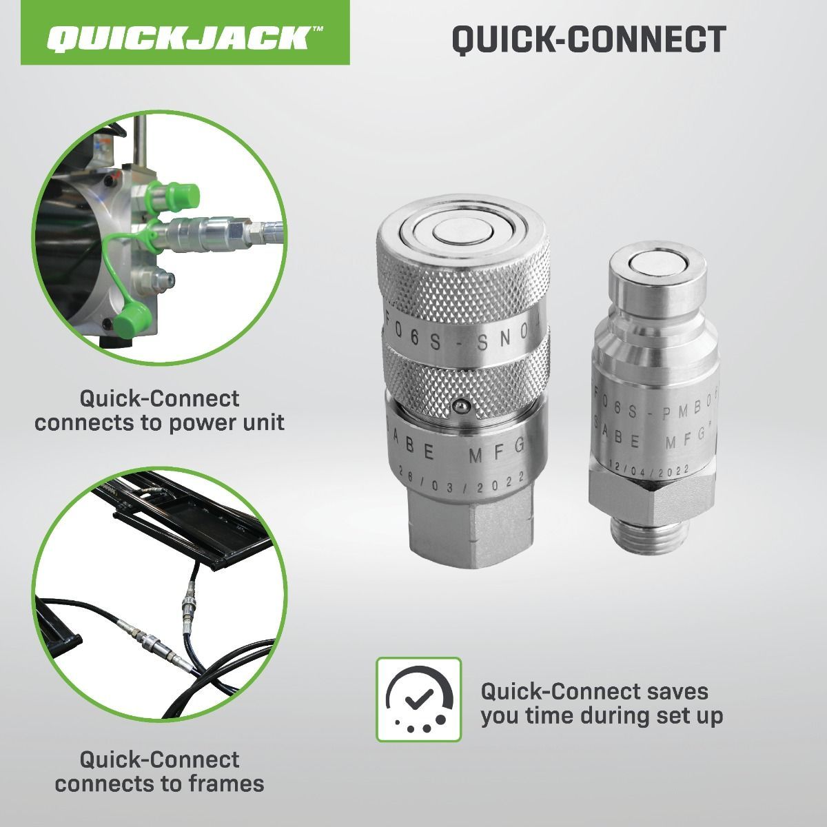 QUICKJACK 6000ELX 6,000 LB. CAPACITY SUPER-LONG PORTABLE CAR LIFT