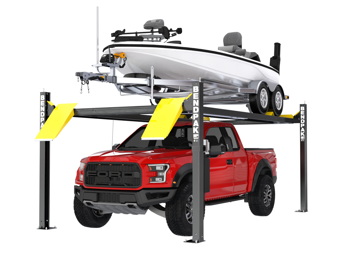 BENDPAK HD-75BXT 7,500 LB. CAPACITY / VEHICLE & BOAT STORAGE LIFT