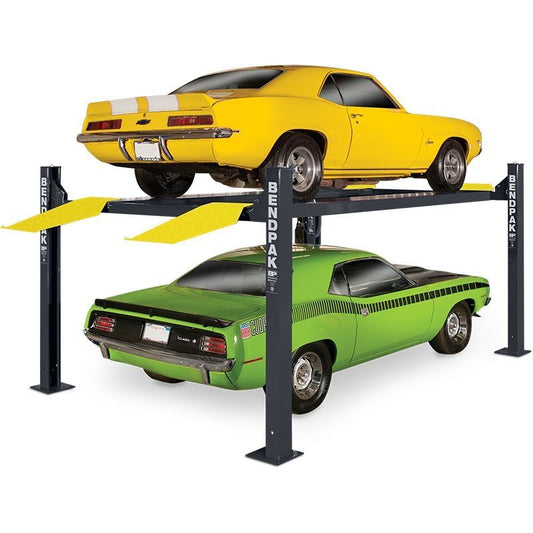 BENDPAK HD-9XL 9,000-LB. CAPACITY / ALI CERTIFIED FOUR-POST LIFT / STANDARD WIDTH / EXTENDED LENGTH